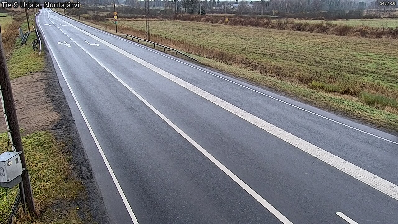 Kelikamerat Kuva Tie 9 Urjala, Nuutajärvi, Urjala, Pirkanmaa