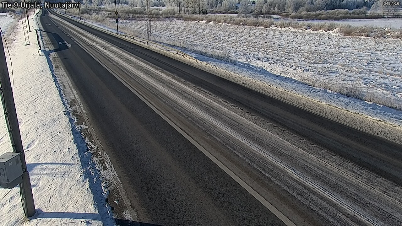 Weather Camera Image Road 9 Urjala, Nuutajärvi, Urjala, Pirkanmaa