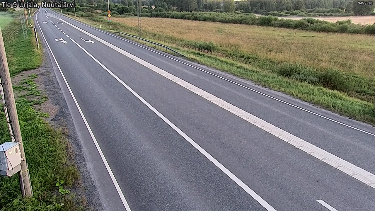 Kelikamerat Kuva Tie 9 Urjala, Nuutajärvi, Urjala, Pirkanmaa