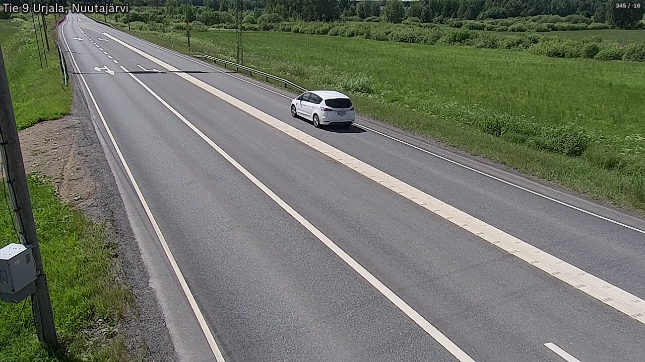 Kelikamerat Kuva Tie 9 Urjala, Nuutajärvi, Urjala, Pirkanmaa
