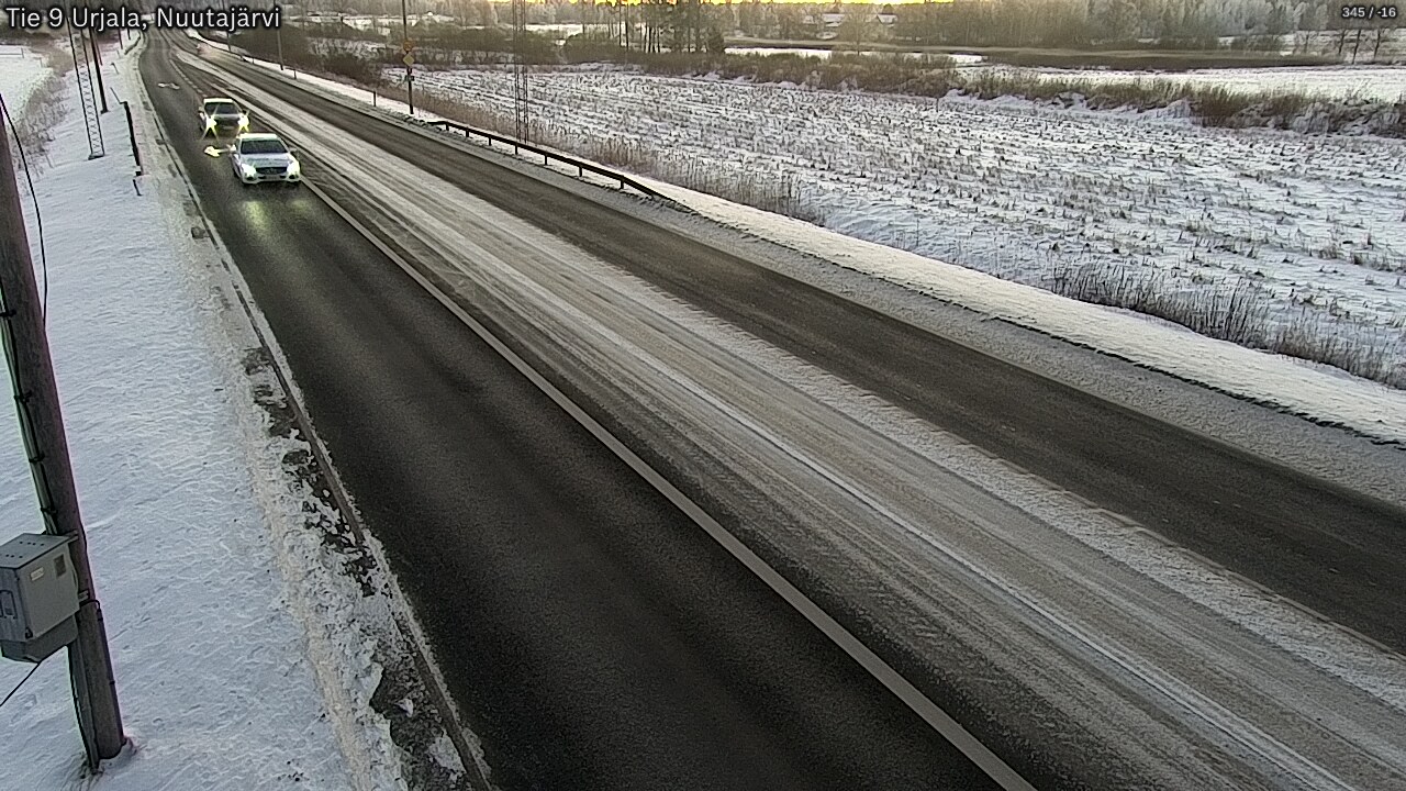 Kelikamerat Kuva Tie 9 Urjala, Nuutajärvi, Urjala, Pirkanmaa