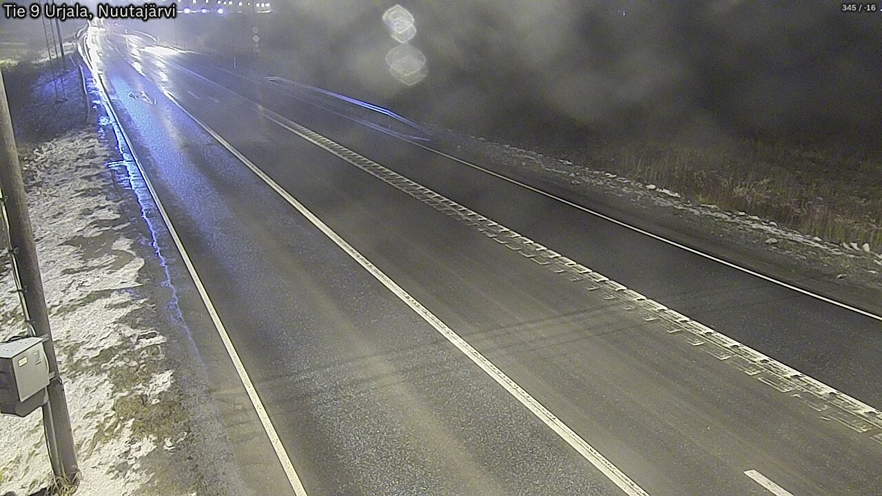 Weather Camera Image Road 9 Urjala, Nuutajärvi, Urjala, Pirkanmaa