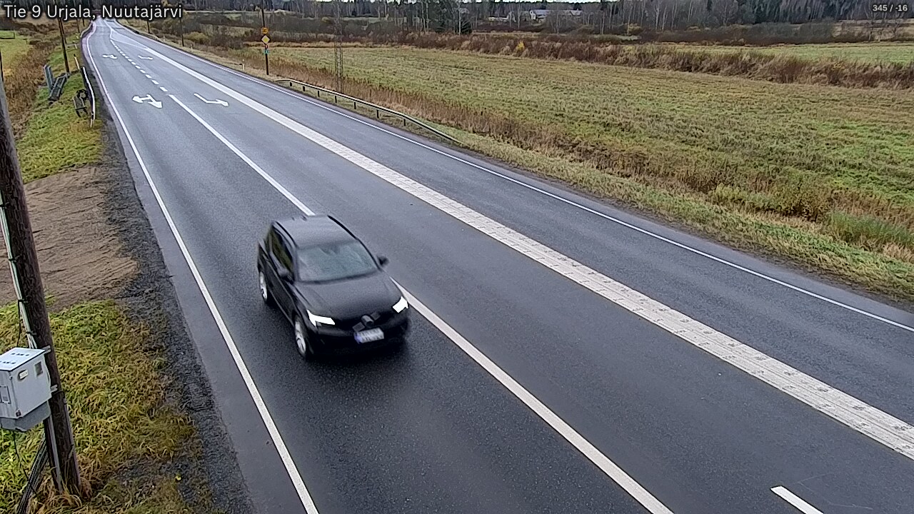 Kelikamerat Kuva Tie 9 Urjala, Nuutajärvi, Urjala, Pirkanmaa