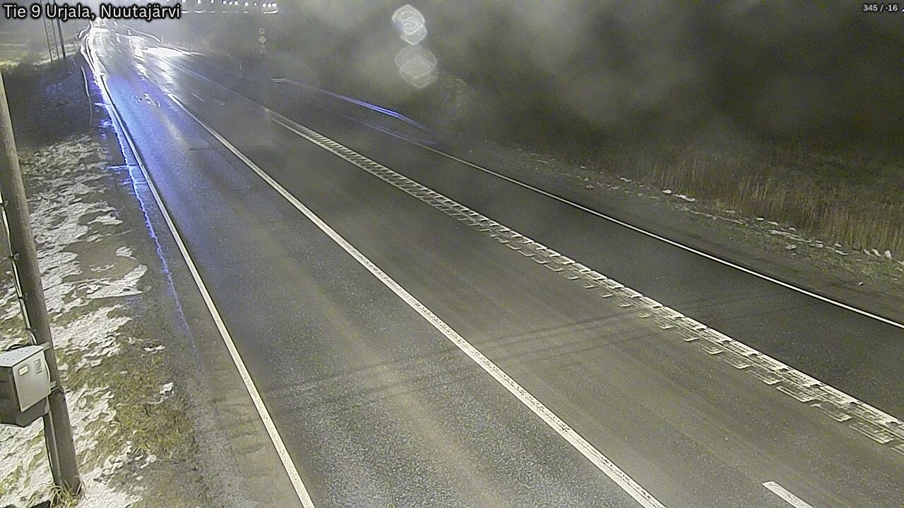 Weather Camera Image Road 9 Urjala, Nuutajärvi, Urjala, Pirkanmaa