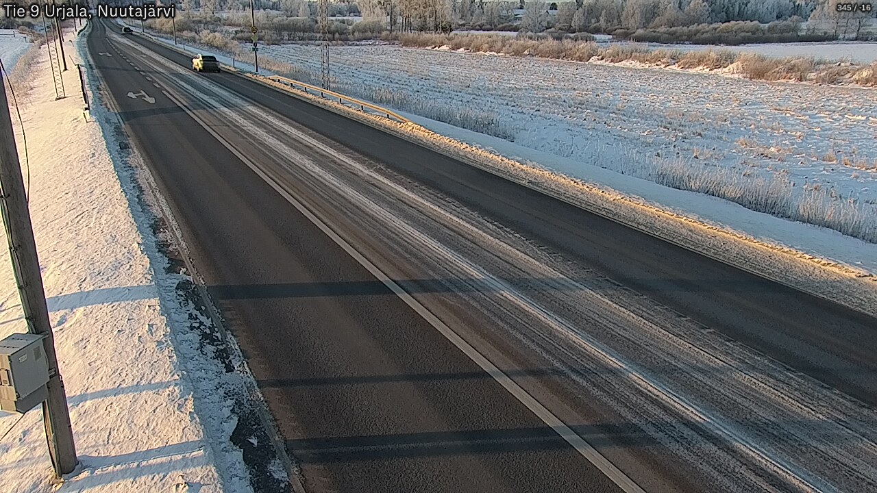 Weather Camera Image Road 9 Urjala, Nuutajärvi, Urjala, Pirkanmaa