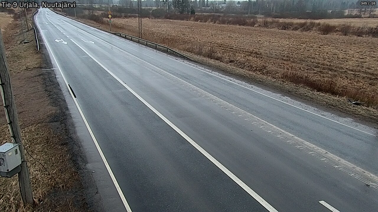 Kelikamerat Kuva Tie 9 Urjala, Nuutajärvi, Urjala, Pirkanmaa