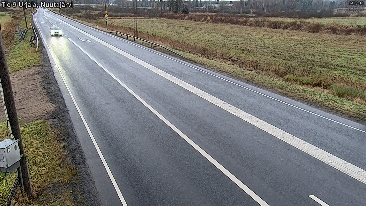 Kelikamerat Kuva Tie 9 Urjala, Nuutajärvi, Urjala, Pirkanmaa