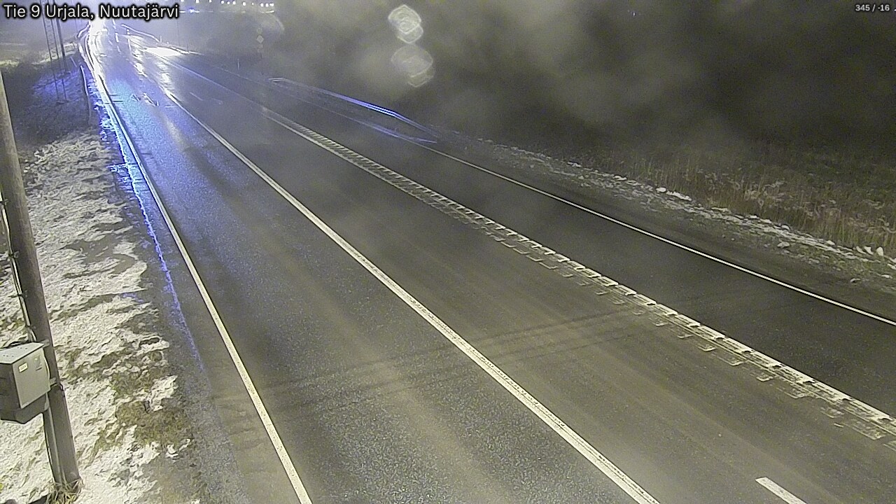 Weather Camera Image Road 9 Urjala, Nuutajärvi, Urjala, Pirkanmaa