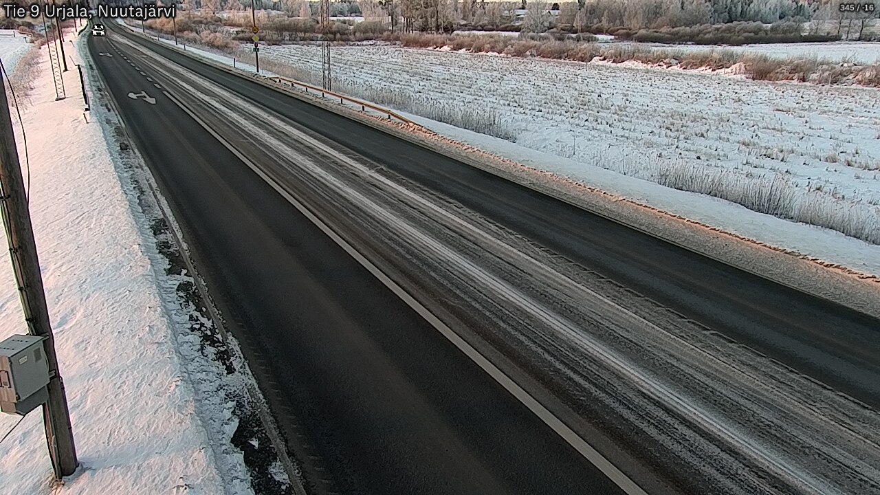Weather Camera Image Road 9 Urjala, Nuutajärvi, Urjala, Pirkanmaa