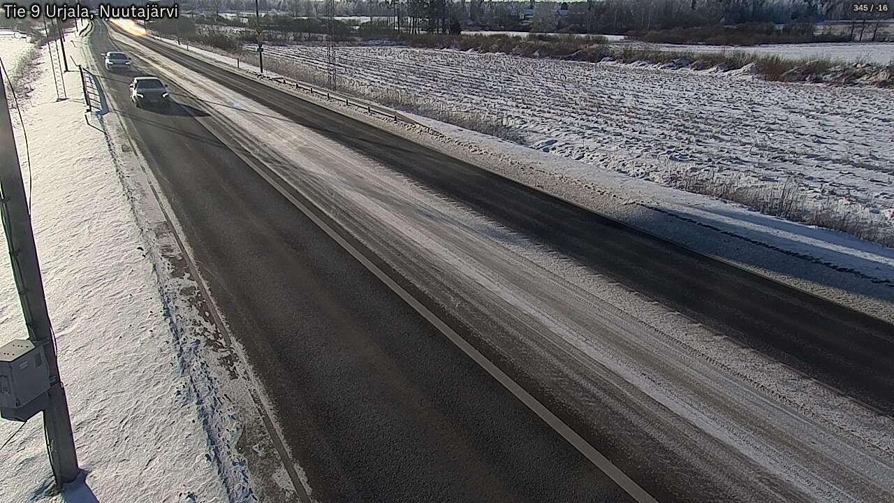 Kelikamerat Kuva Tie 9 Urjala, Nuutajärvi, Urjala, Pirkanmaa