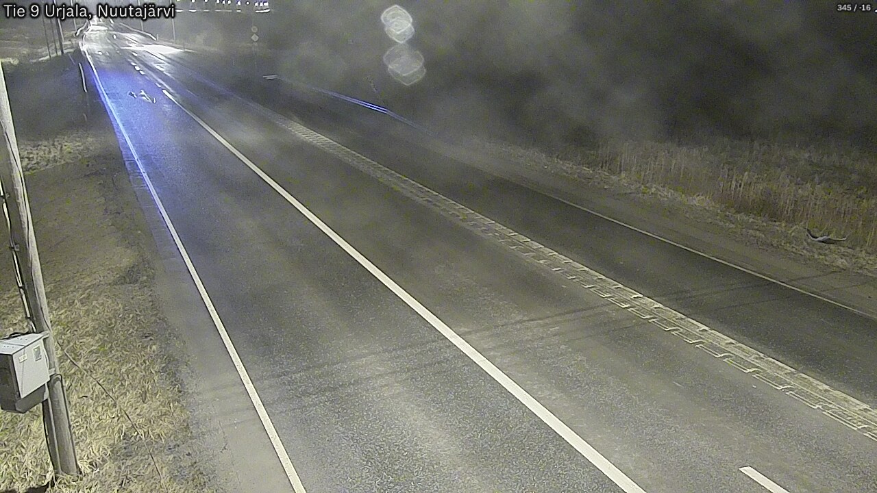 Kelikamerat Kuva Tie 9 Urjala, Nuutajärvi, Urjala, Pirkanmaa