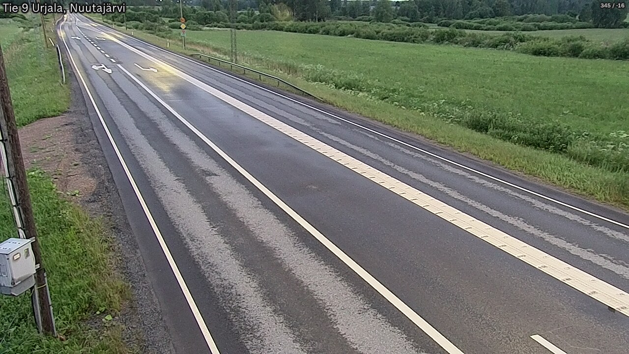 Kelikamerat Kuva Tie 9 Urjala, Nuutajärvi, Urjala, Pirkanmaa