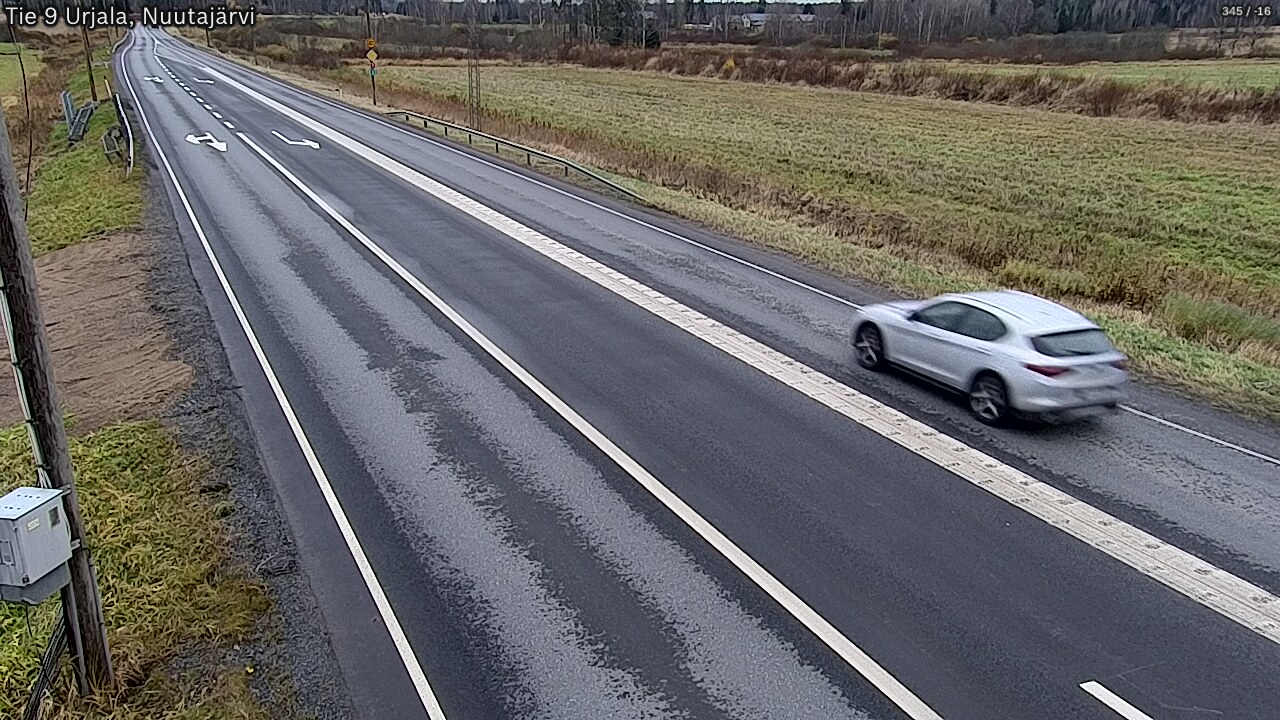 Kelikamerat Kuva Tie 9 Urjala, Nuutajärvi, Urjala, Pirkanmaa