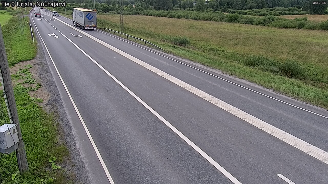 Kelikamerat Kuva Tie 9 Urjala, Nuutajärvi, Urjala, Pirkanmaa