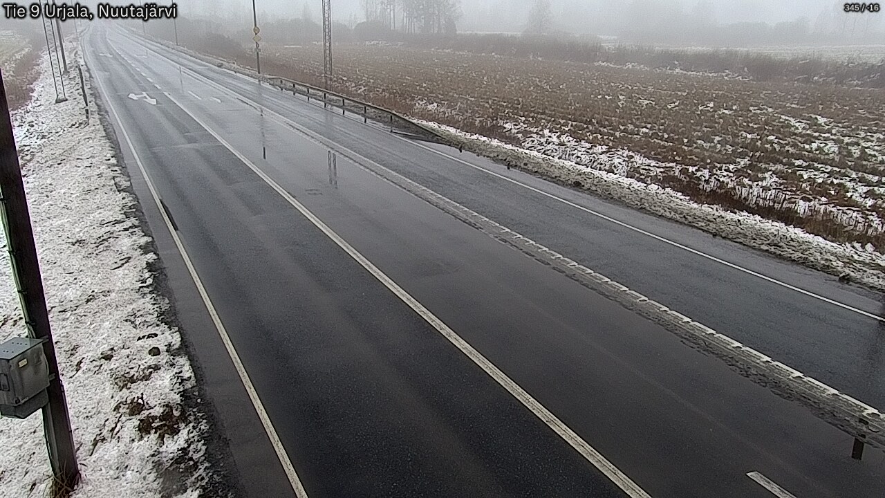 Weather Camera Image Road 9 Urjala, Nuutajärvi, Urjala, Pirkanmaa