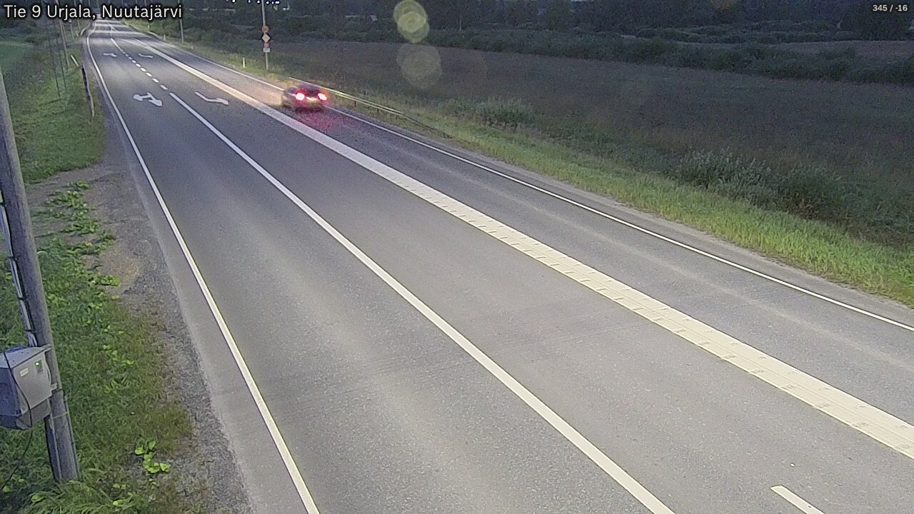 Kelikamerat Kuva Tie 9 Urjala, Nuutajärvi, Urjala, Pirkanmaa
