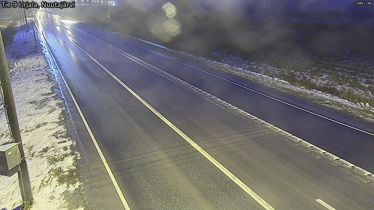 Weather Camera Image Road 9 Urjala, Nuutajärvi, Urjala, Pirkanmaa