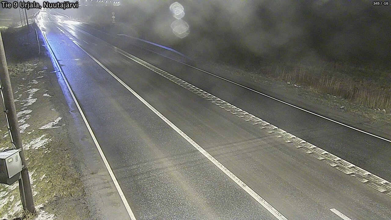 Weather Camera Image Road 9 Urjala, Nuutajärvi, Urjala, Pirkanmaa
