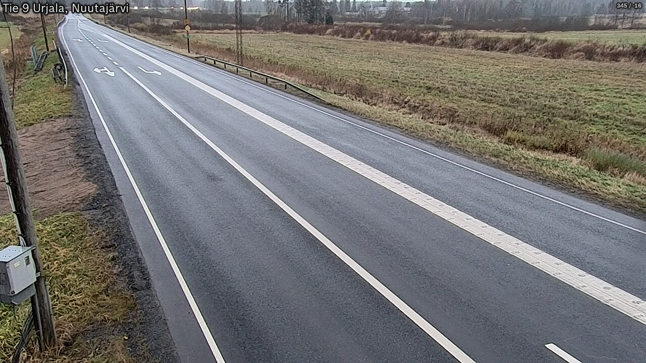 Kelikamerat Kuva Tie 9 Urjala, Nuutajärvi, Urjala, Pirkanmaa