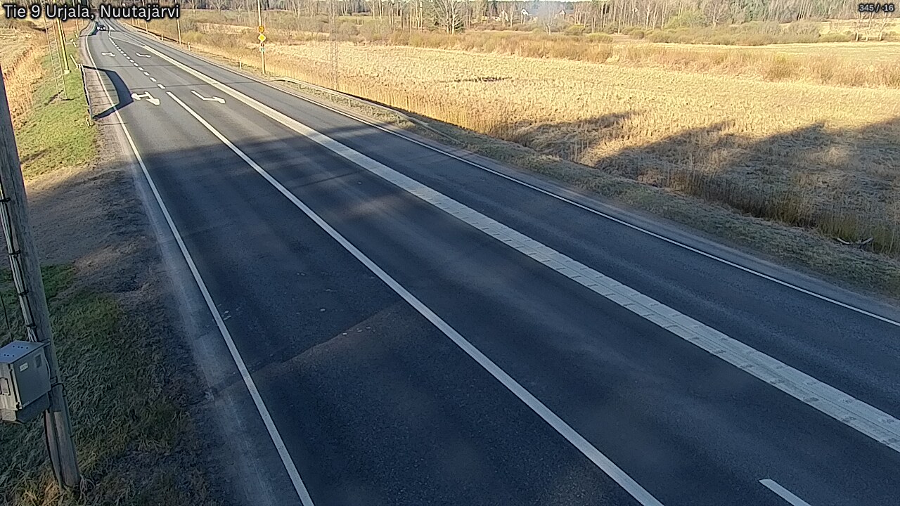 Kelikamerat Kuva Tie 9 Urjala, Nuutajärvi, Urjala, Pirkanmaa