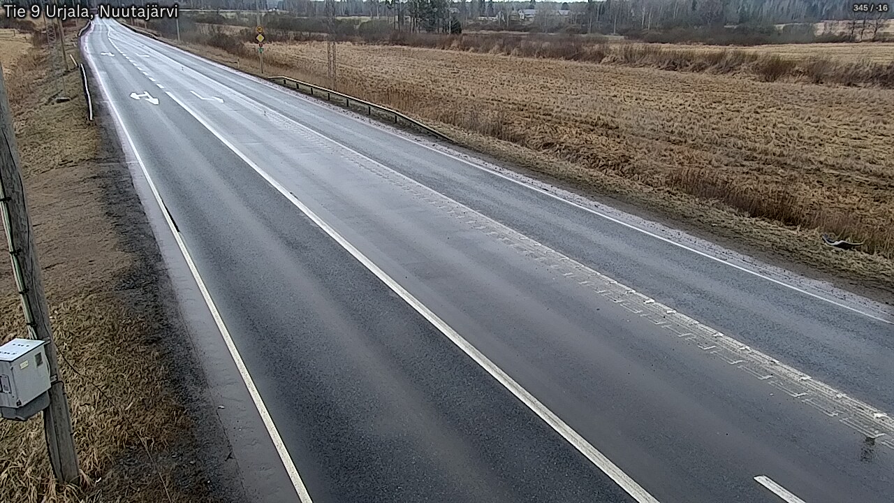 Kelikamerat Kuva Tie 9 Urjala, Nuutajärvi, Urjala, Pirkanmaa