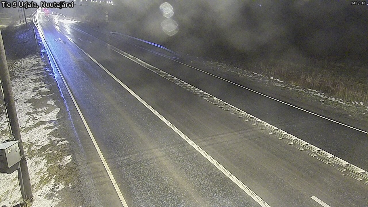 Weather Camera Image Road 9 Urjala, Nuutajärvi, Urjala, Pirkanmaa