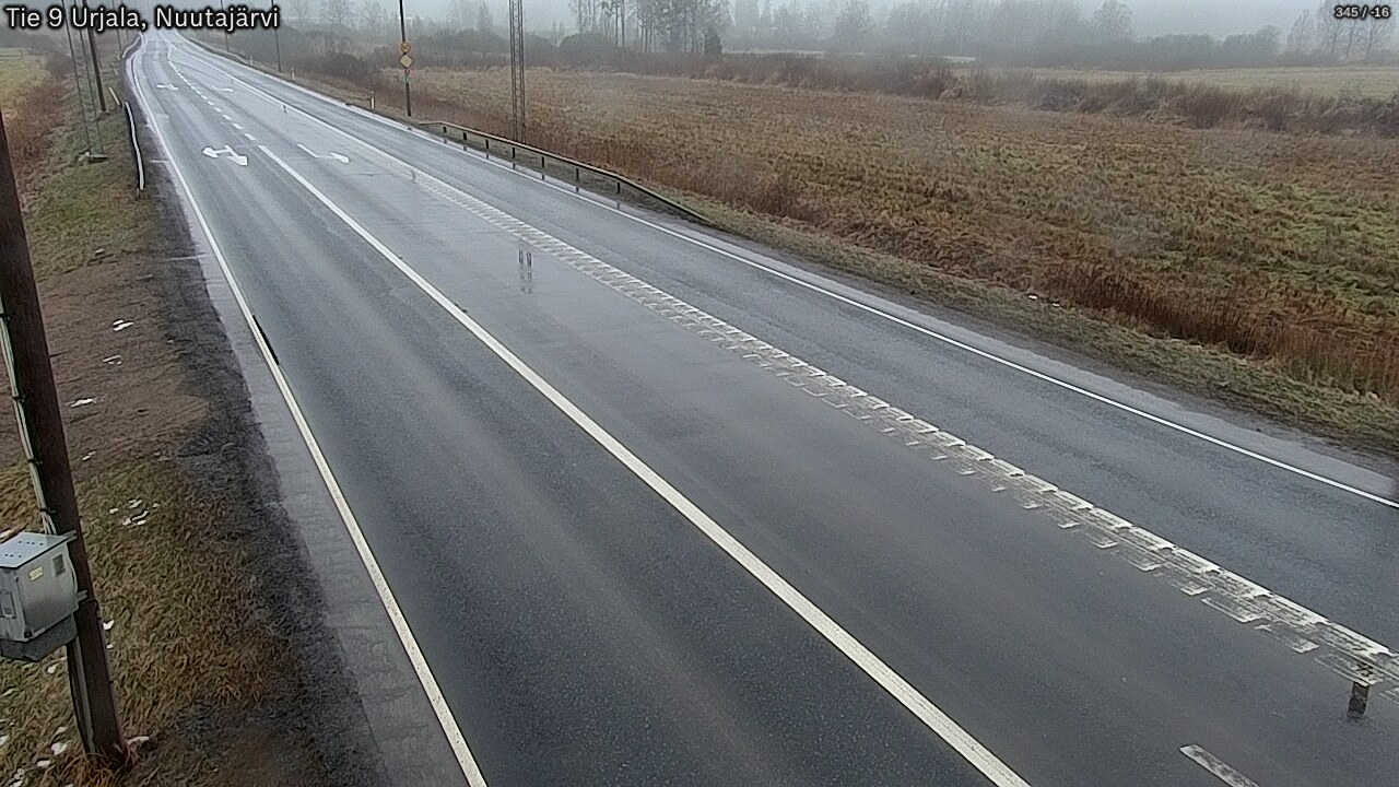 Weather Camera Image Road 9 Urjala, Nuutajärvi, Urjala, Pirkanmaa