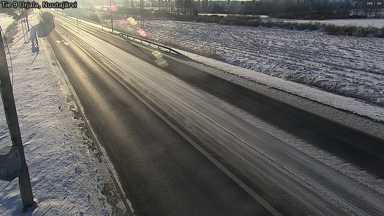 Kelikamerat Kuva Tie 9 Urjala, Nuutajärvi, Urjala, Pirkanmaa