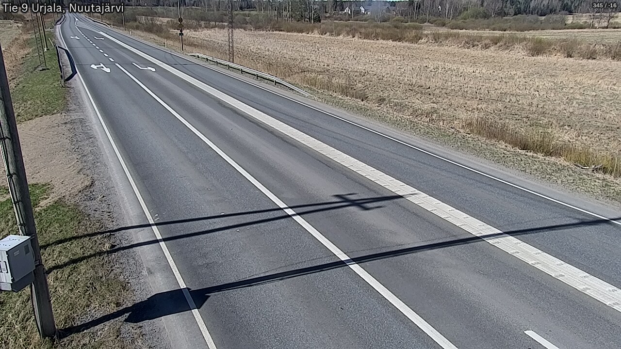 Kelikamerat Kuva Tie 9 Urjala, Nuutajärvi, Urjala, Pirkanmaa