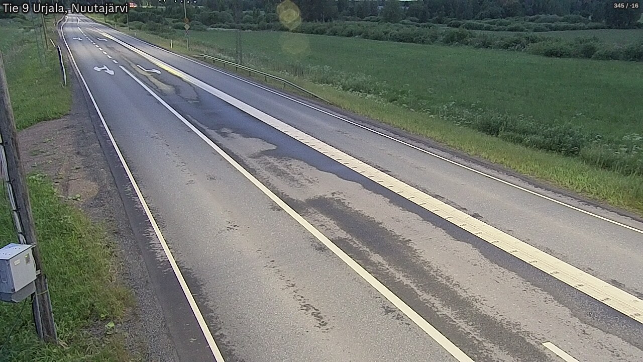 Kelikamerat Kuva Tie 9 Urjala, Nuutajärvi, Urjala, Pirkanmaa