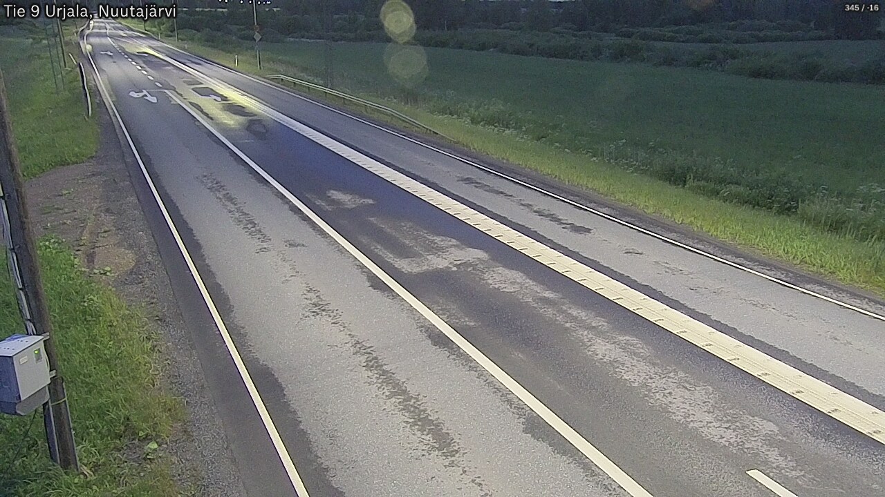 Kelikamerat Kuva Tie 9 Urjala, Nuutajärvi, Urjala, Pirkanmaa