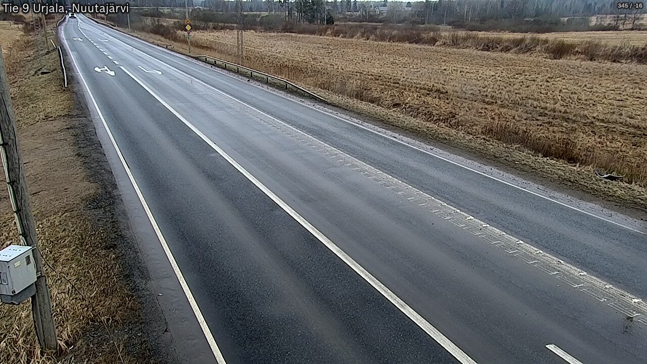 Weather Camera Image Road 9 Urjala, Nuutajärvi, Urjala, Pirkanmaa
