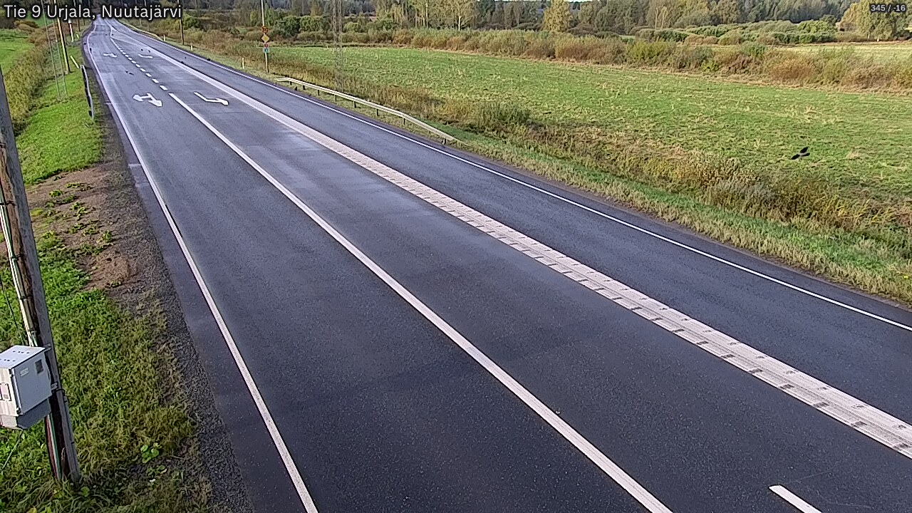 Weather Camera Image Road 9 Urjala, Nuutajärvi, Urjala, Pirkanmaa