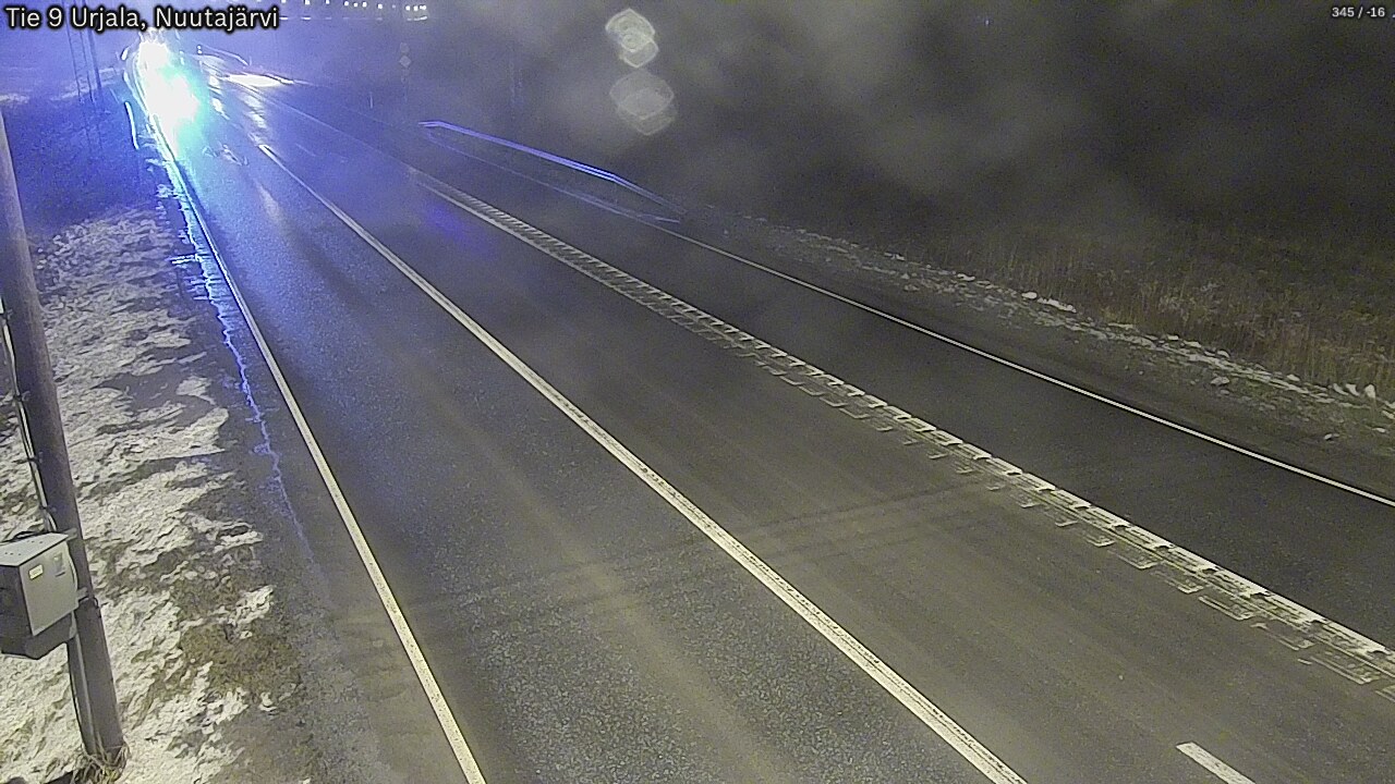 Weather Camera Image Road 9 Urjala, Nuutajärvi, Urjala, Pirkanmaa