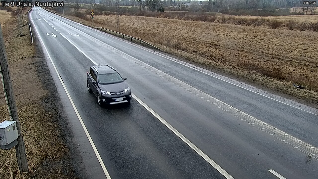 Kelikamerat Kuva Tie 9 Urjala, Nuutajärvi, Urjala, Pirkanmaa