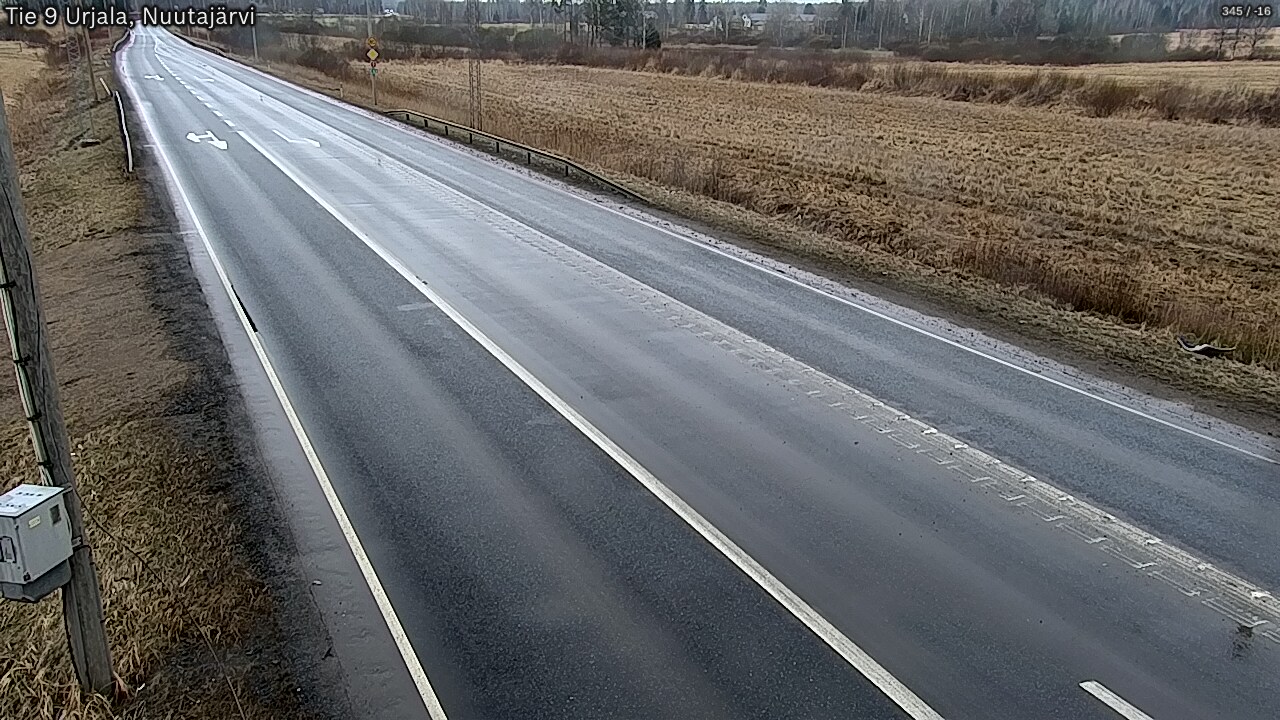 Kelikamerat Kuva Tie 9 Urjala, Nuutajärvi, Urjala, Pirkanmaa