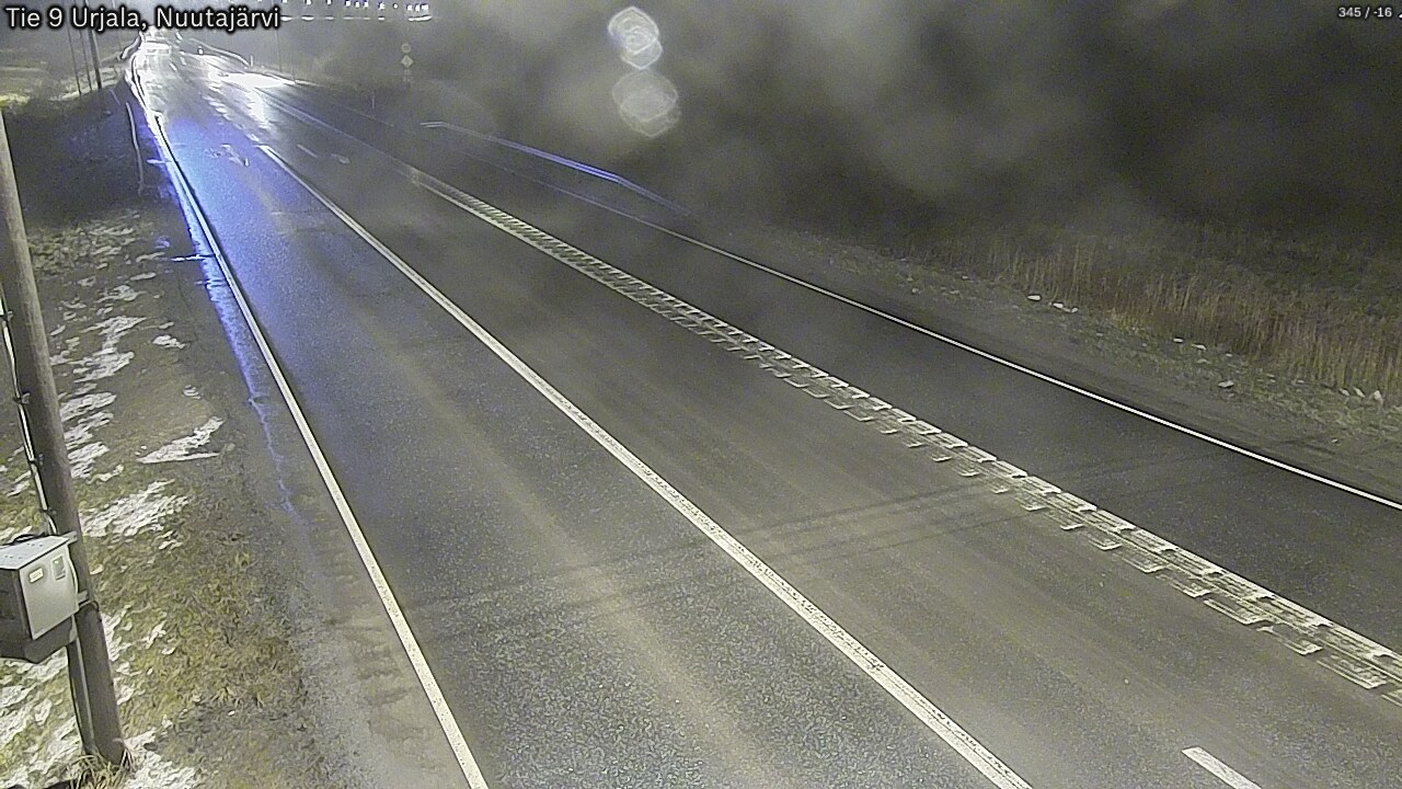 Weather Camera Image Road 9 Urjala, Nuutajärvi, Urjala, Pirkanmaa