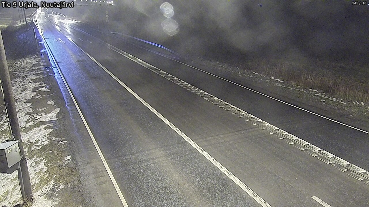 Weather Camera Image Road 9 Urjala, Nuutajärvi, Urjala, Pirkanmaa