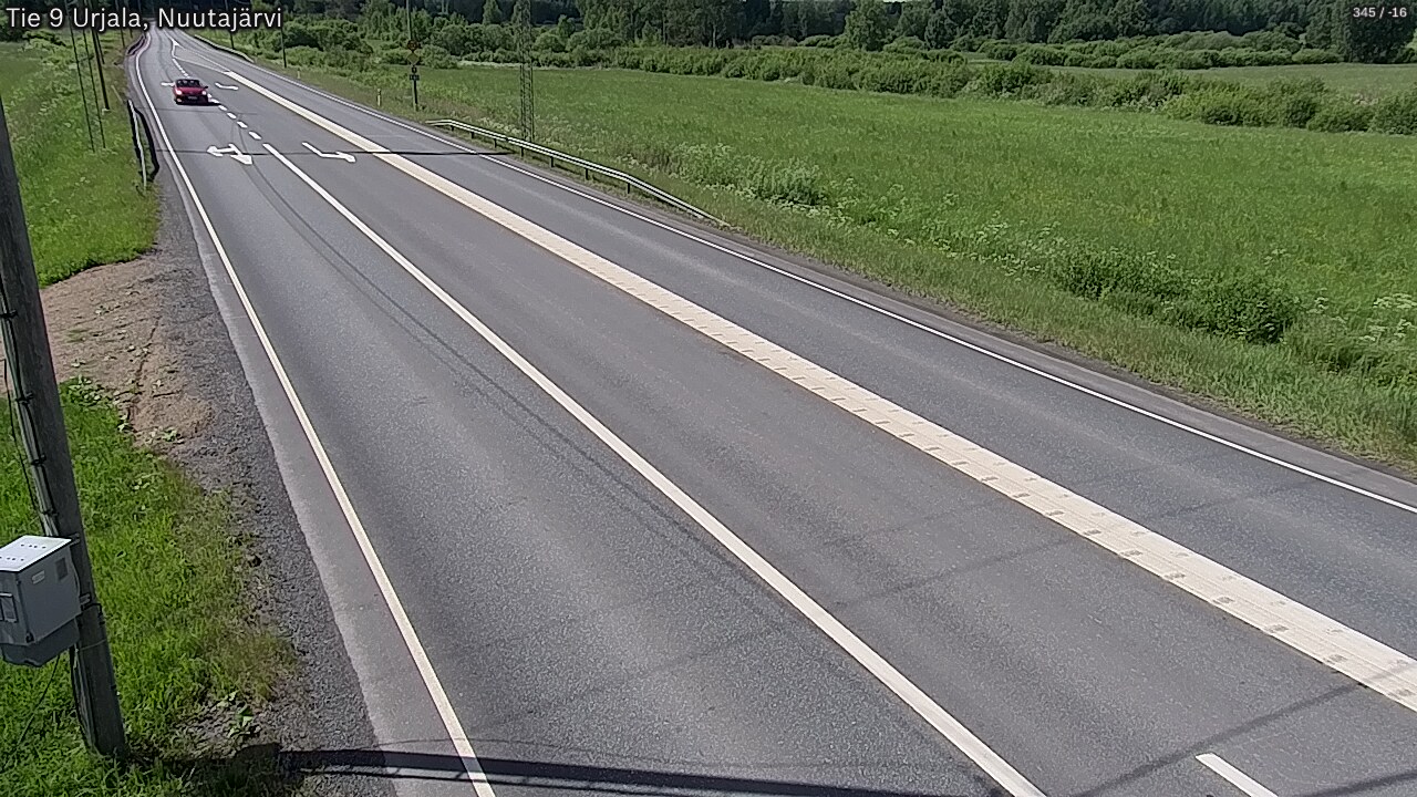 Kelikamerat Kuva Tie 9 Urjala, Nuutajärvi, Urjala, Pirkanmaa