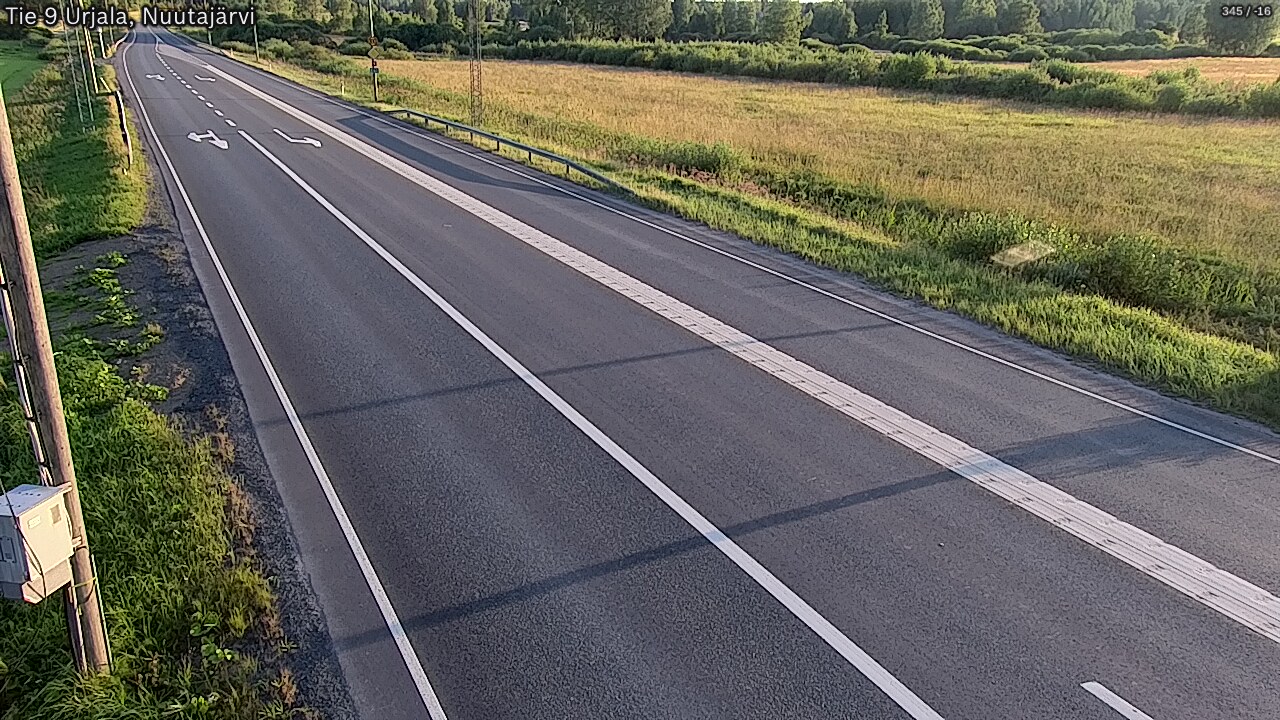 Kelikamerat Kuva Tie 9 Urjala, Nuutajärvi, Urjala, Pirkanmaa