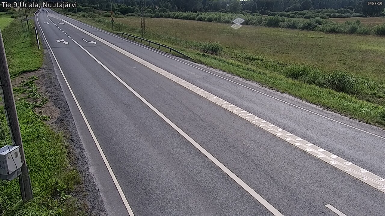 Kelikamerat Kuva Tie 9 Urjala, Nuutajärvi, Urjala, Pirkanmaa