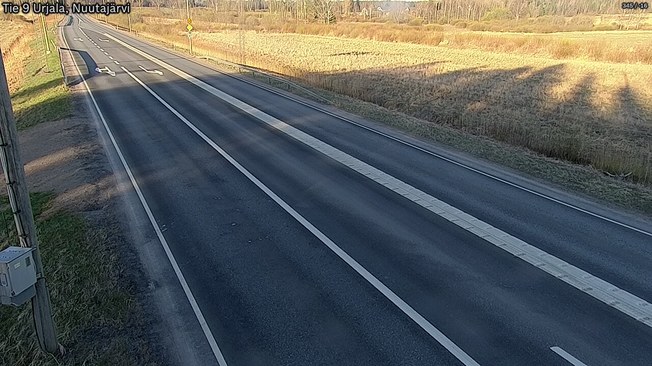 Weather Camera Image Road 9 Urjala, Nuutajärvi, Urjala, Pirkanmaa