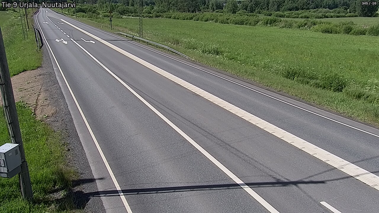 Kelikamerat Kuva Tie 9 Urjala, Nuutajärvi, Urjala, Pirkanmaa