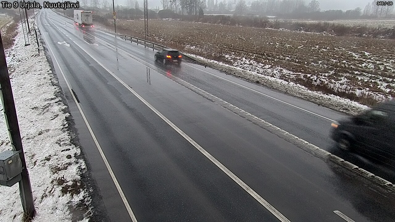 Weather Camera Image Road 9 Urjala, Nuutajärvi, Urjala, Pirkanmaa