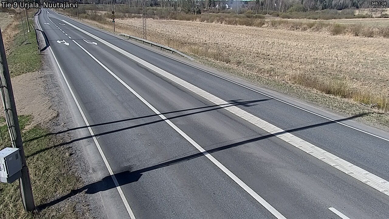 Kelikamerat Kuva Tie 9 Urjala, Nuutajärvi, Urjala, Pirkanmaa