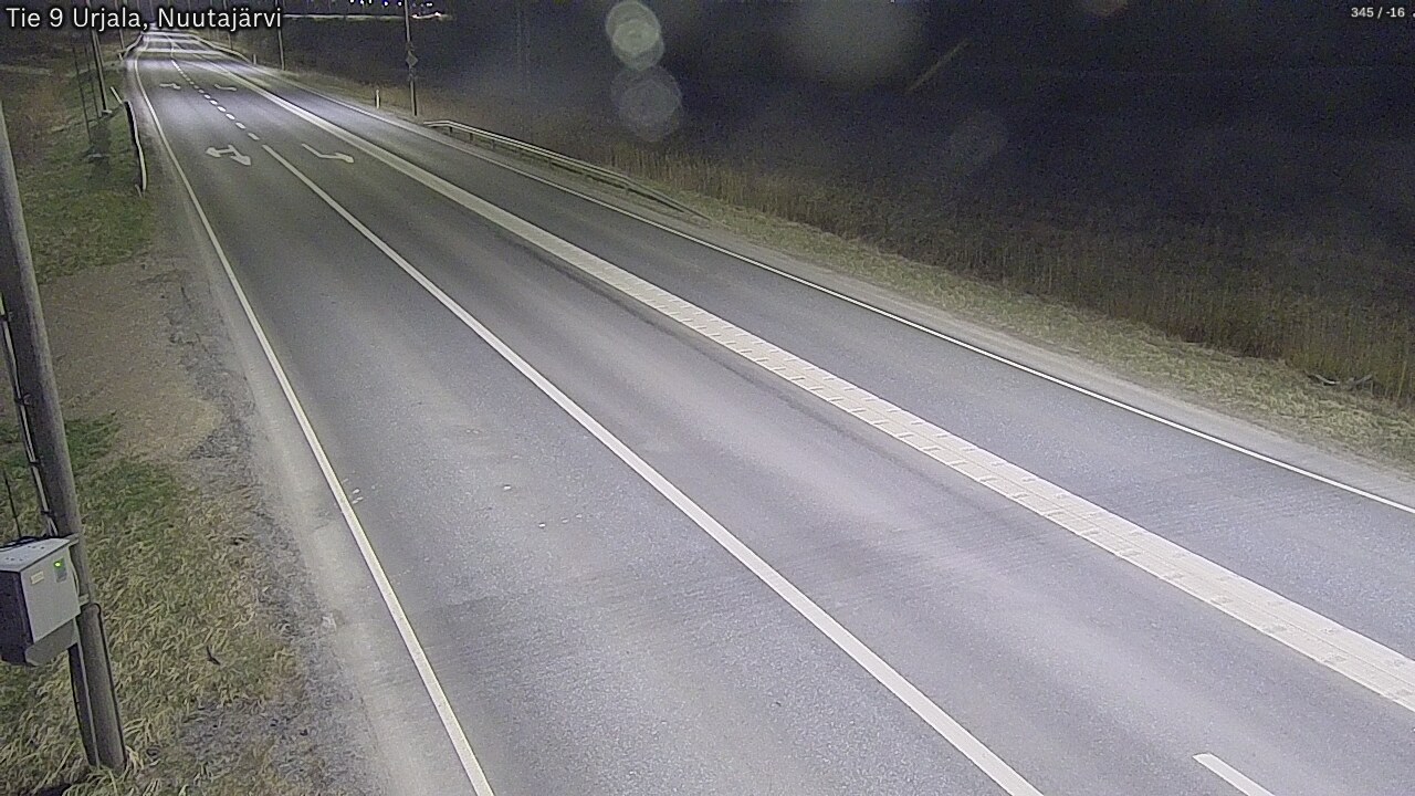 Weather Camera Image Road 9 Urjala, Nuutajärvi, Urjala, Pirkanmaa