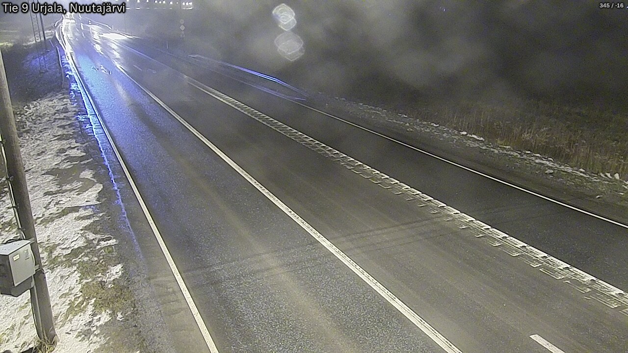 Weather Camera Image Road 9 Urjala, Nuutajärvi, Urjala, Pirkanmaa