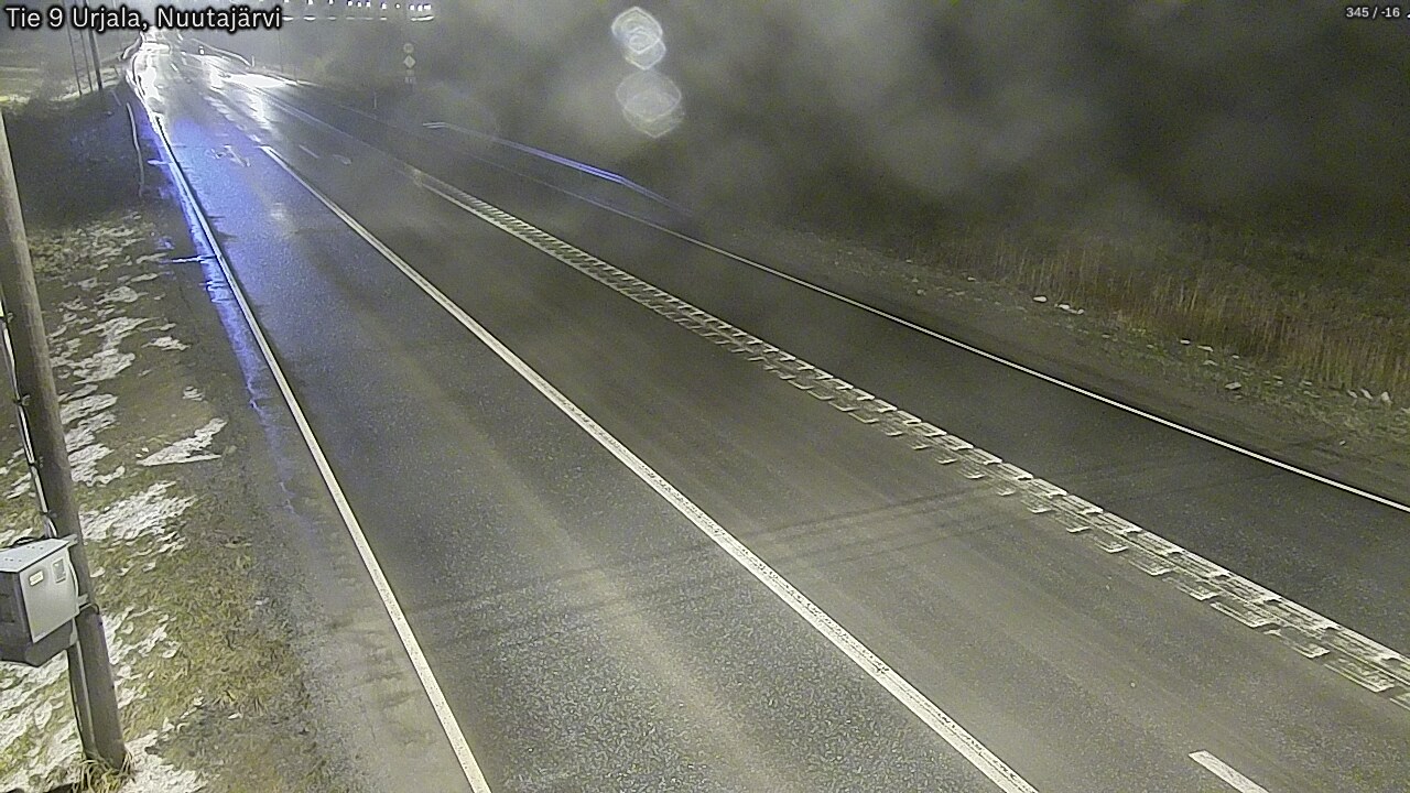 Weather Camera Image Road 9 Urjala, Nuutajärvi, Urjala, Pirkanmaa