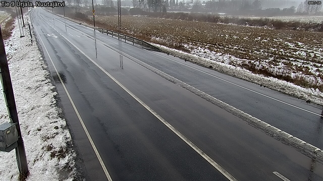 Weather Camera Image Road 9 Urjala, Nuutajärvi, Urjala, Pirkanmaa