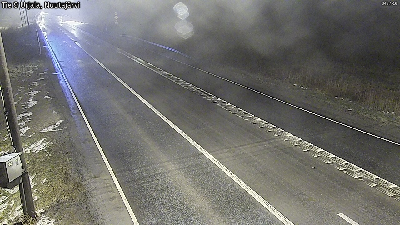 Weather Camera Image Road 9 Urjala, Nuutajärvi, Urjala, Pirkanmaa